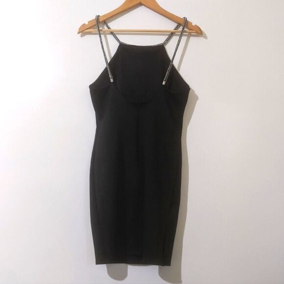 5/$20 Topshop Black Pencil Dress Size 8 - Picture 6 of 6